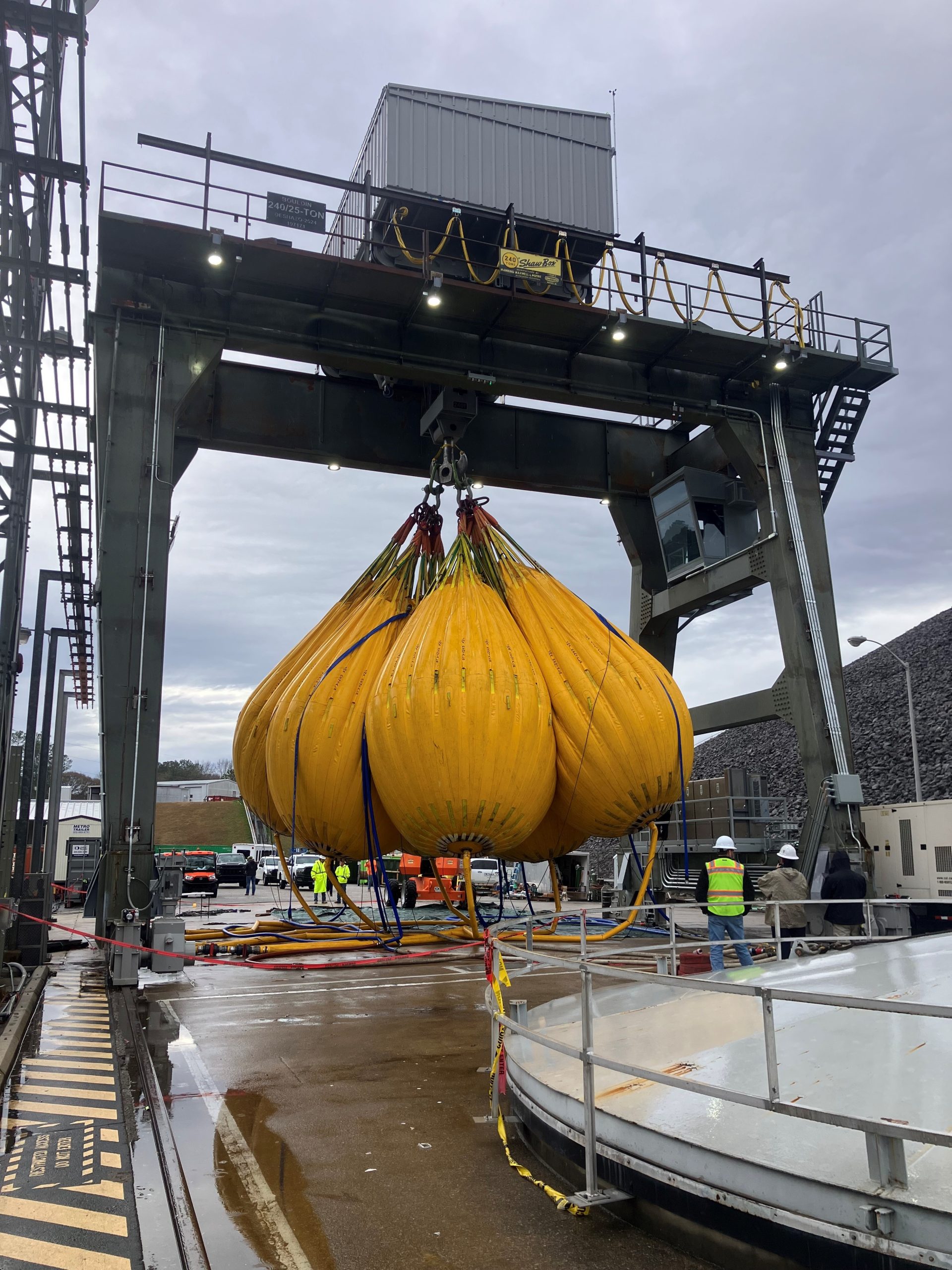 Test at powers bouldin hydro