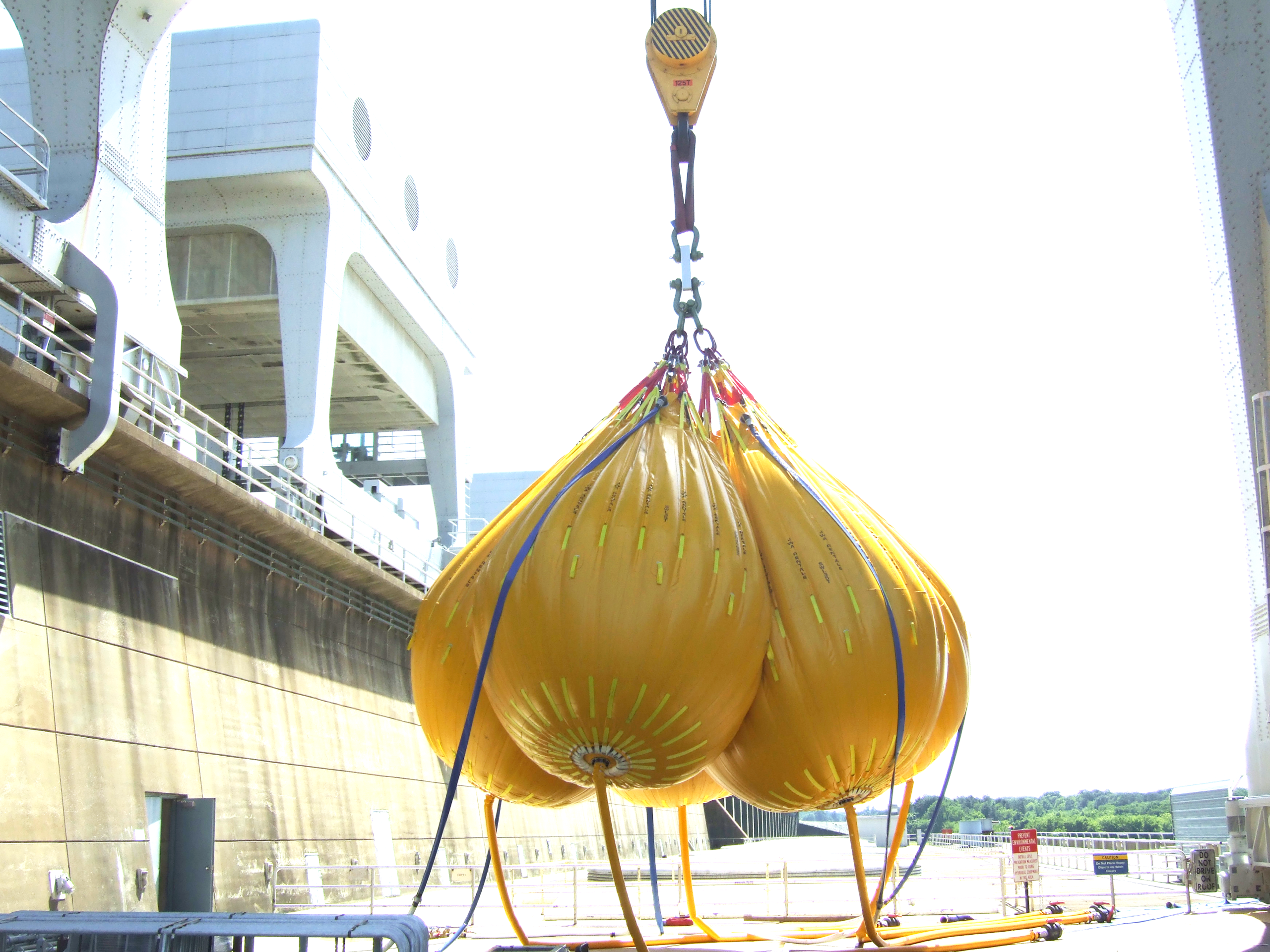 Belastungstest Wassersack